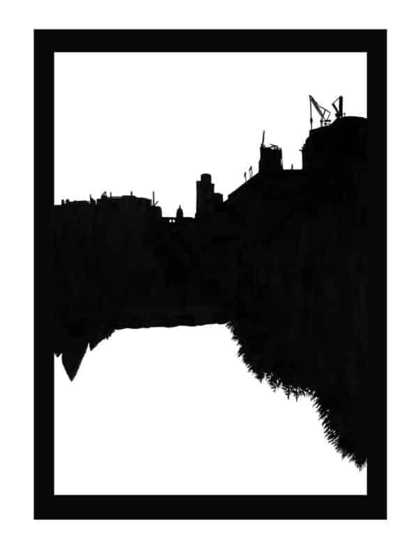 Heavy is the root of light (Framed print-6)